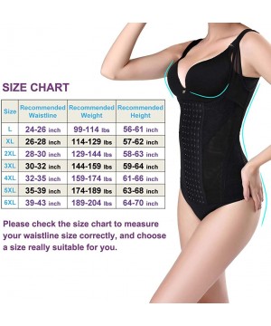 Shapewear Women's Shapewear Waist Cinchers Shaper Corset Tank Top for Weight Loss - Black - CK18STQQMUL