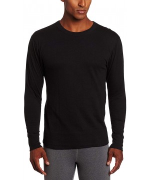 Thermal Underwear Thermals Men's Long-Sleeve Base-Layer Shirt_Black_2XL - CQ17AZ5LL2C