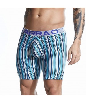 Boxers Men Boxer Microfiber - Striped Blue - CE196ICX6R7