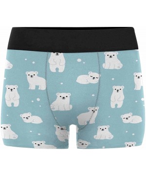 Boxer Briefs Boxer Briefs Men's Underwear Cute Cartoon Polar Bear M - CF18G83LYUO