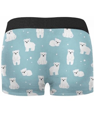 Boxer Briefs Boxer Briefs Men's Underwear Cute Cartoon Polar Bear M - CF18G83LYUO