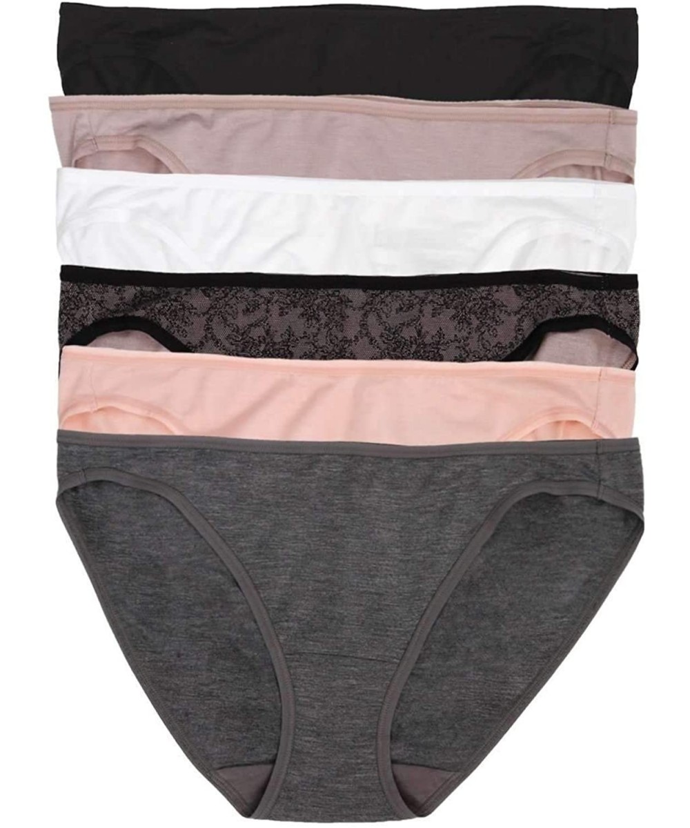 Panties So Smooth Low Rise Bikini | Panty | 6-Pack | Stretch - Basic Combo - CT18CO9W5T0