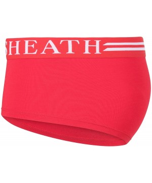 Panties Women's Modal Fitness Cheeky Boy Short Underwear - Red - CG18EI28UO8