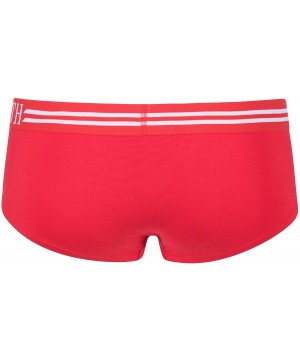 Panties Women's Modal Fitness Cheeky Boy Short Underwear - Red - CG18EI28UO8