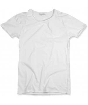 Boxers Men's Relaxed Crew Neck Organic Cotton T-Shirt - White - CN11P6ZLTQP