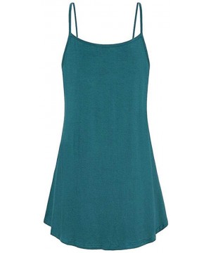 Tops Fashion Summer Dresses Womens Solid Color Sling Off Shoulder Beach Dress Mini Dress with Button - Green - CS194MWZ8N6