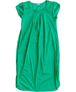 Nightgowns & Sleepshirts Womans Vintage Nightgown - Green - C918ZR0AYI2