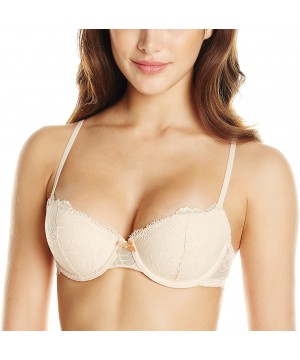 Bras Women's Sabine Bra-Contour Balconette - Cream Tan - C911VBBPCST