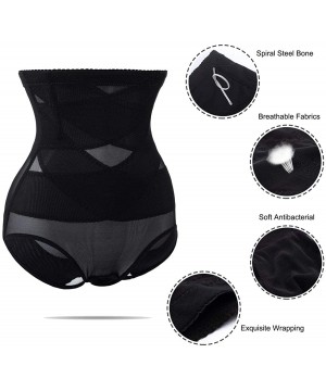 Shapewear Womens Butt Lifter Boy Shorts Shapewear Butt Enhancer Control Panties - Black-4 Steel Bone - C418A8DEHXS