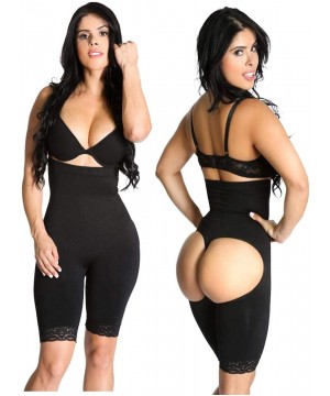 Shapewear High Waist Butt Lifter Trainer Thigh Control Bodysuit Shapewear Tummy Hip Leg 3 in 1 | Colors Black - Beige - Black...