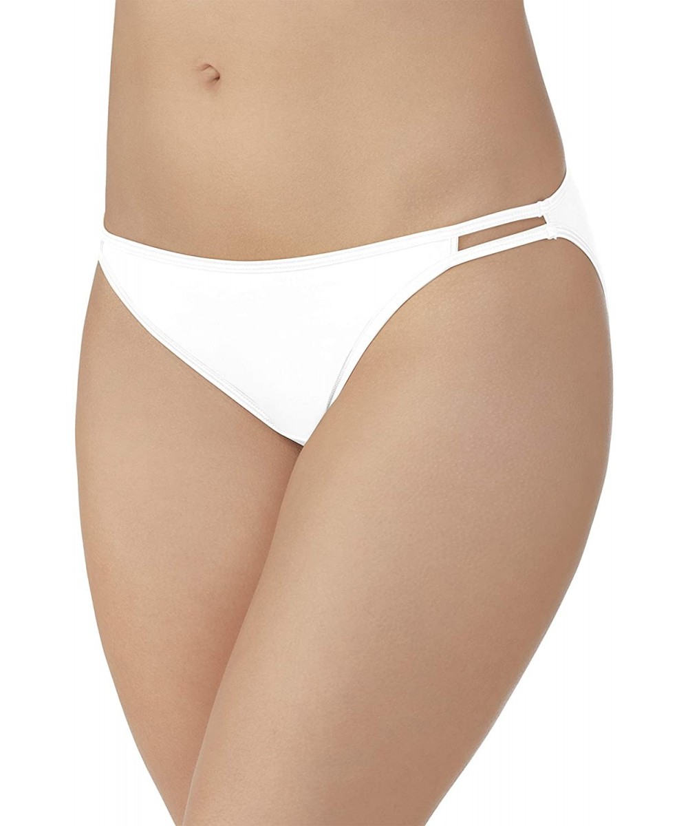 Panties Women's Illumination String Bikini Panties (Regular & Plus Size) - Plus Size - Star White - CH185WNCRHR