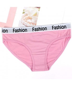 Baby Dolls & Chemises Sexy Cotton Lingerie Brief Underpant Sleepwear Underwear S-XL - Pink - CT199LG8DRI