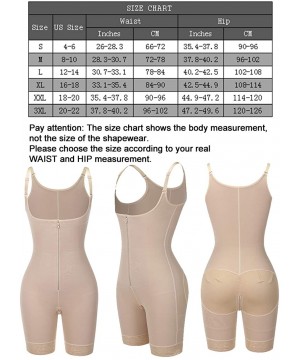 Shapewear Women Seamless Shapewear Firm Control Open Bust Bodysuit Butt Lifter Body Shaper - Beige03 - C418AI9U24Y