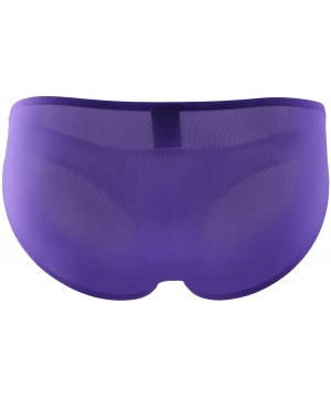 Bikinis Newest Sexy Comfortable Jet Bikini Briefs Underwear 4 Color Supply Wh44 - Purple - CG127654GKD