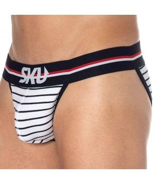 Briefs First Cotton Tanga Briefs - Sailor - CE195HDHETK