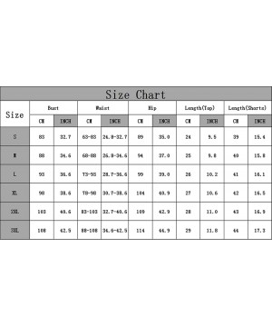 Sets Sexy Pajamas for Women Shorts Set- V Neck Spaghetti Strap Sleeveless Crop Top and Shorts PJs Set Nightwear Sleepwear - Y...