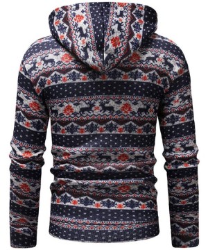 Thermal Underwear Unisex Christmas Hoodie Fashion Snowflake Reindeer Printed Long Sleeve Sweatshirt Casual Pullover Blouse wi...