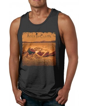 Undershirts Alice in Chains Dirt Men Classic Sleeveless Tank Tops Tshirts - CU19DUE2LKI