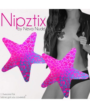 Accessories Under The Sea Nipztix Pasties Nipple Covers for Festivals Raves Medical Grade Adhesive Waterproof Made in USA - E...