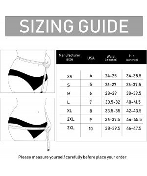 Panties Womens Underwear High Waistd Panties Postpartum Cotton Full Briefs Multipack - 2 Black - CJ18YH3LDUN