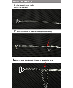 Accessories Luxury Diamante Bra Straps - Removable Shoulder Strap for Women - Silver / Style 3 - CP18XIGCZQ7