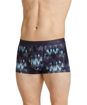 Trunks Men's Underwear Lightweight Travel Microfiber Trunk - Odyssey Grey - C718UR8KKIE