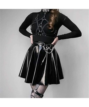 Garters & Garter Belts Women Faux Fashion Stacking Accessories Decoration Harness Garter Belt Adjustable Waist Leg Body Caged...