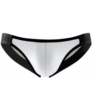 G-Strings & Thongs Low Rise Men Thongs G Strings Sexy Underwear Bulge Pouch BacklJocks Erotic Panties Mankini - Black - CD193...