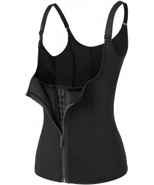 Shapewear Corsets Waist Trainer Lingerie Shapewear Underbust 3 Hooks Cincher Steel Boned Body Shaper Vest for Weight Loss - B...