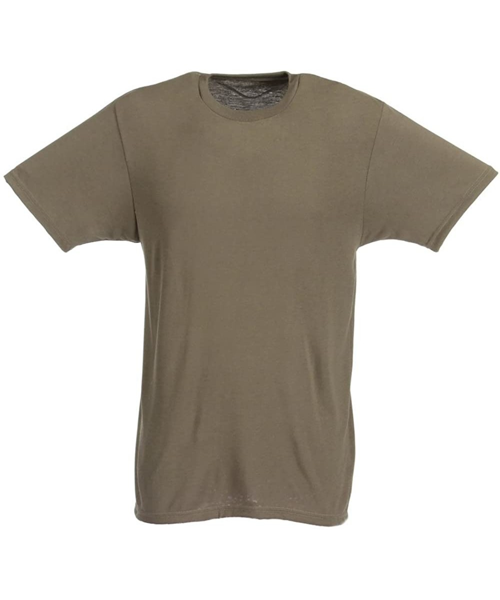 Undershirts Men's Military Pt Crew Neck - Sand - CQ12HG0WX2L