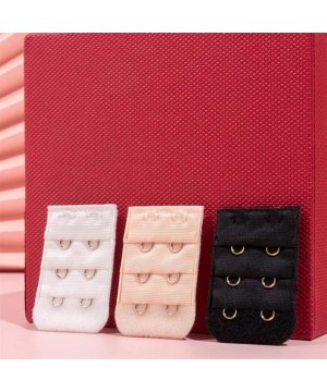 Accessories Bra Extenders Strap Extension 3 Hooks 2 Rows Women Intimates Lengthened Accessories 2/3/4 Hook Buckle 3Pcs - 2buc...