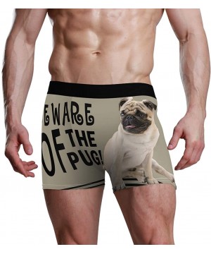 Boxer Briefs Men Boxer Briefs Polyester Underwear Men 1 Pack Boxer Briefs with Dog Pattern S - As Picture - CB18UD7GUSQ