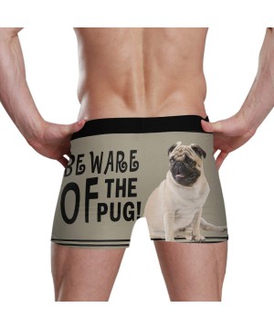 Boxer Briefs Men Boxer Briefs Polyester Underwear Men 1 Pack Boxer Briefs with Dog Pattern S - As Picture - CB18UD7GUSQ