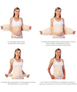 Shapewear 3 in 1 Postpartum Belly Wrap-Belly/Waist/Pelvis Post Partum Band-Fajas Postparto - CE192QG4A4E