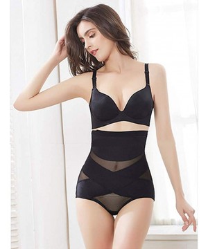 Shapewear 2019 Spring Deals!Women Shapewear Shorts High-Waist Panty Mid-Thigh Body Shaper Bodysuit - Black - C818OHMZ3GH