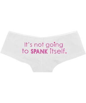 Panties Funny Sayings Panties for Women - Bride Panties - Bridal Shower Lingerie Gifts for Women - Ladies White Cheeky (Spank...