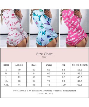 Sets Women's Shorts One Piece Bodycon Bodysuit Pajamas Rompers Onesies Women - L Yes-daddy? White - CL19DHT3NZ7