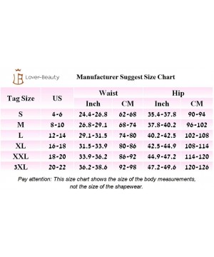 Shapewear Women's Seamless Shapewear High Waist Butt Lifter Body Shaper Tummy Control Thigh Slimmer - Nude - CJ18Y2XMMA8