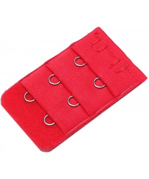 Accessories 5Pcs 2 Hook Bra Extender for Women's Elastic Extension Strap Clip Expander Adjustable Belt Buckle Underwear - Red...