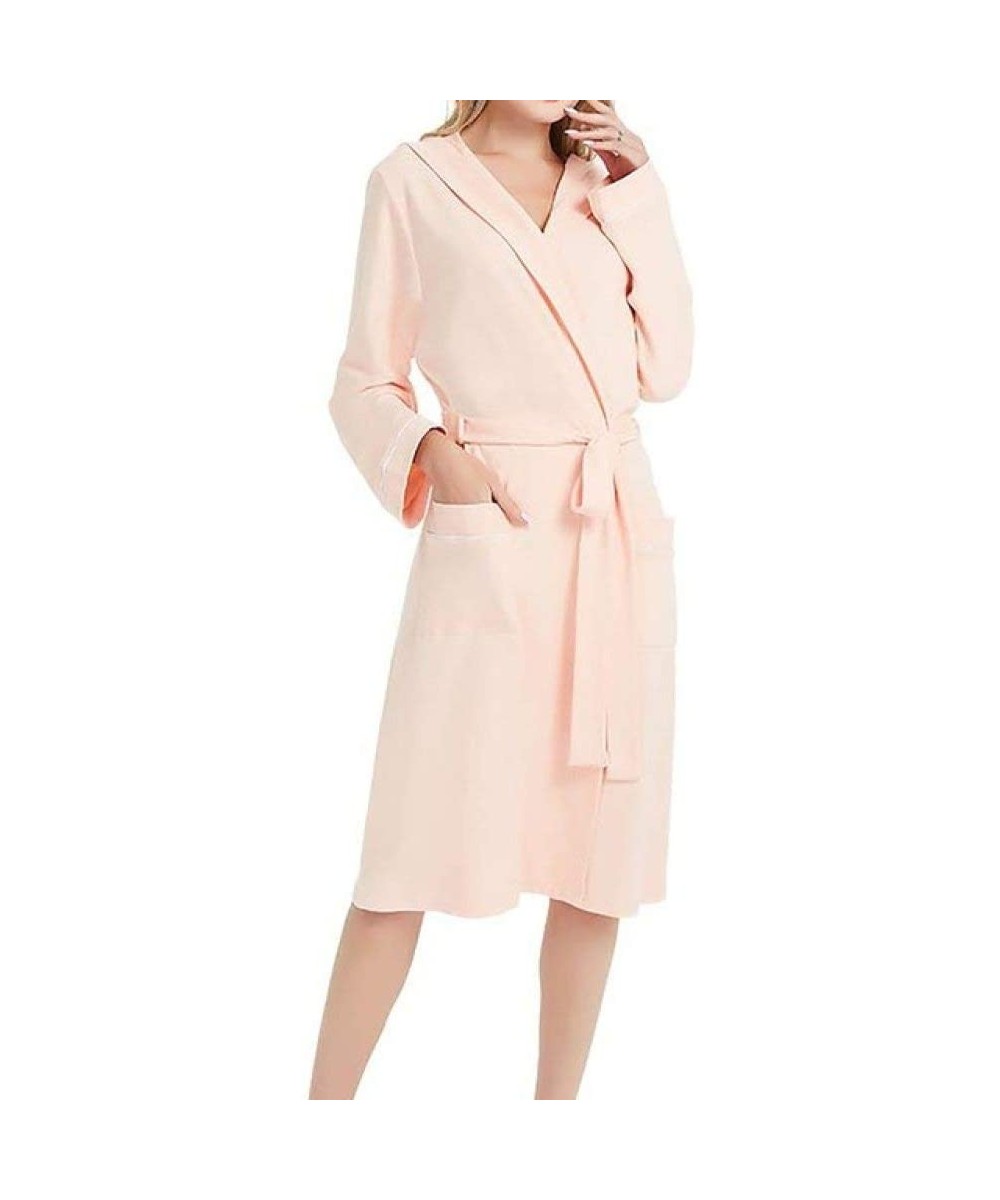 Robes Robe Women Men Bathrobe Nightgow Fleece Lace Up Sashes Robe Sleepwear 2019 Thicken Warm Autumn Winter Home Couple Bathr...