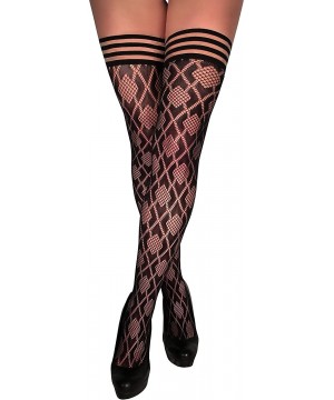 Shapewear Stockings For Women | Thigh High Stockings with No-Slip Grip Stay Ups Thigh Bands | Womens Thigh High Stockings - E...