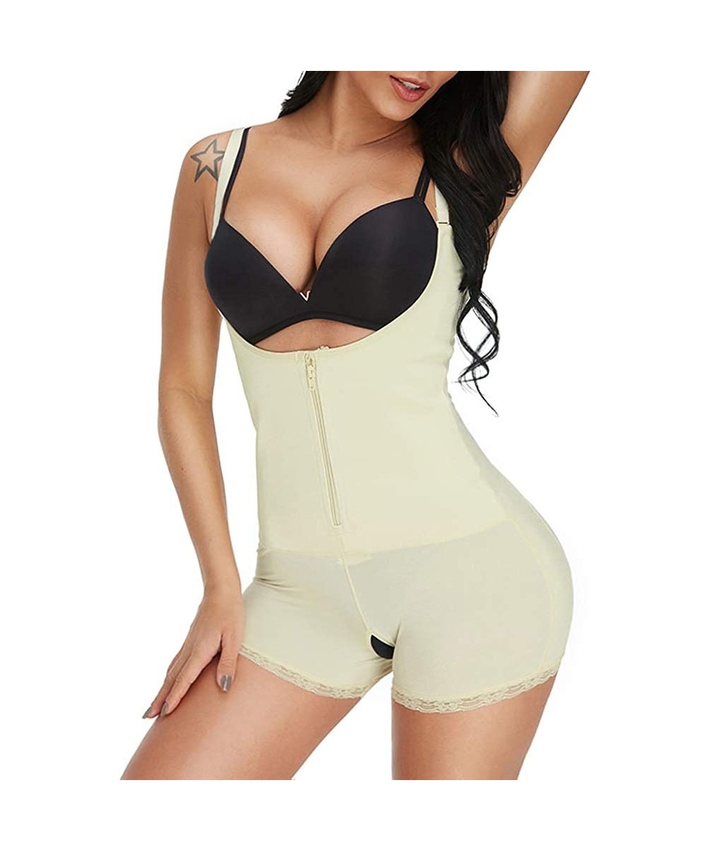 Shapewear Womens Shapewear High Waist Open Bust Tummy Control Shapewear Seamless Bodysuit Shaper Hip Lifting - Creamy-white1 ...