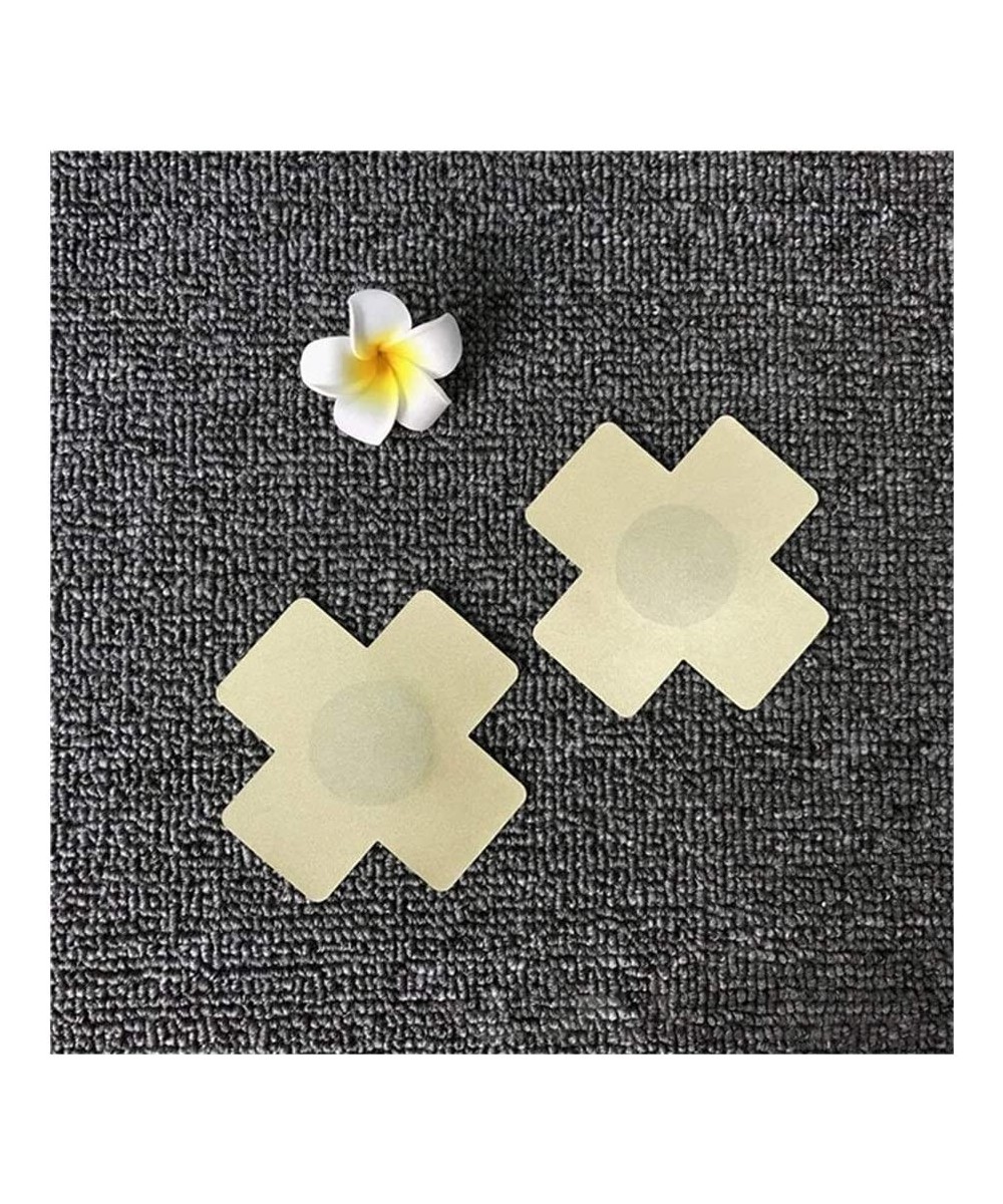 Accessories Invisible Nipple Stickers 5 Pairs/lot Sexy Women Disposable Adhesive Nipples Covers Chest Petals and Cross Shape ...