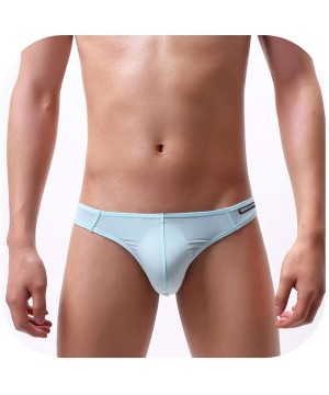 G-Strings & Thongs Sexy Men Thongs Low-Rise Breathable Underwear G Strings T-Back Bikini Briefs Tanga Panties Cueca Jockss - ...