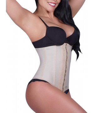 Shapewear F20N/F21 Faja Colombiana Cinturilla Latex | Colombian Latex Waist Trainer Corsets Weight Loss Body Shaper - Nude - ...