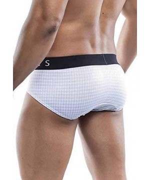 Boxers Mens Brief 3-Pack - Blackw - C018I5U3E3W