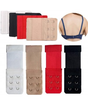 Accessories Bra Extension Strap Extenders Nylon Women's Elastic Hook Clips Adjustable Belt Buckle Underwear Accessories - 4pc...