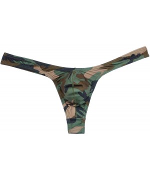 G-Strings & Thongs Men's Camouflage Thong G-String Underwear - Camouflage - CZ120UTUR2D