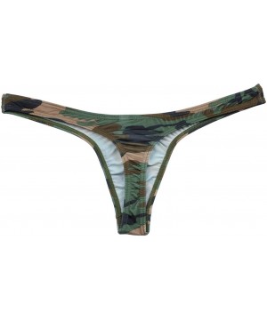 G-Strings & Thongs Men's Camouflage Thong G-String Underwear - Camouflage - CZ120UTUR2D