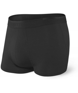 Briefs Underwear Men's Trunk Underwear - Platinum Men's Underwear - Trunk Briefs with Built-in Ballpark Pouch Support - Black...